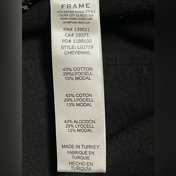 Frame Gray Washed Le Garçon High Waist Denim Jeans Size 28 - Picture 9 of 10